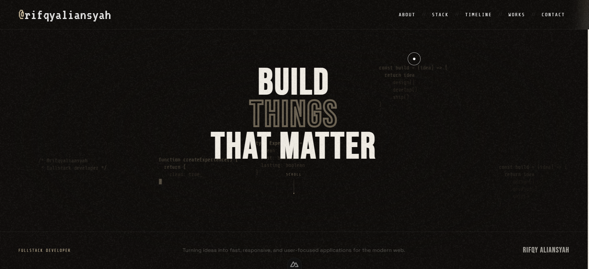 Motion Portfolio